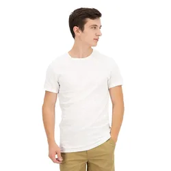 T-shirt à Manches Courtes Slim 2 Unités Blue S