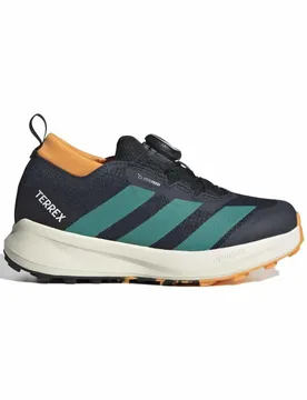 Scarpe Da Trail Running Per Bambini Terrex Agravic Boa Cp Core Black / Legend Ink / Equipment Green EU 32 - Adidas - FashionsVida