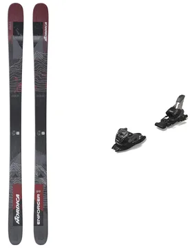 Packs (skis + fix) - Skis all mountain - Pack Enforcer 89 2027 en Bois - Bordeaux - Nordica - FashionsVida