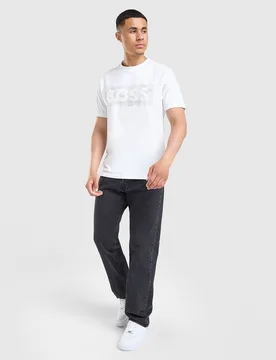 Front Print T-Shirt - Herren, Weiss - male - Size: XL - BOSS - FashionsVida