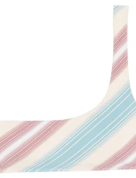 Top de bikini Bandeau Galatea con estructura y foams extraíbles - Robin Collection - FashionsVida