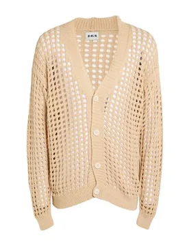 Strickjacke Herren Beige L,S Herren - BERNA - FashionsVida