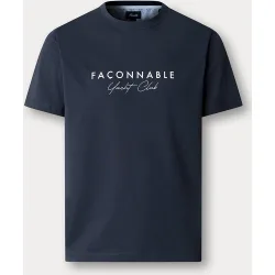 Camiseta de hombre manga corta logo pecho