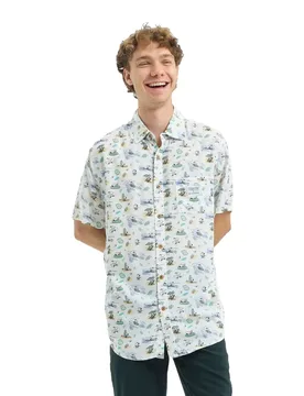 T-shirt à Manches Courtes Peanuts Beach White S - Hydroponic - FashionsVida