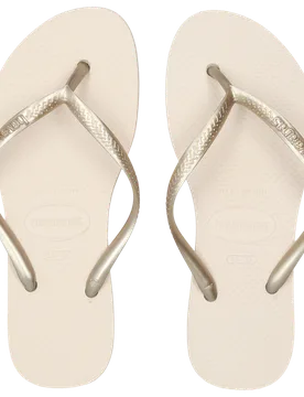 Slim Damen Flip-Flops und Sandalen - Beige - Größe 35/36 - Plastic/Polycarbonate Beige 35/36 - Havaianas - FashionsVida