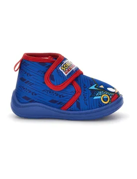 Scarpe da casa blu e rosse con stampa N9610106T 23 - SONIC - FashionsVida