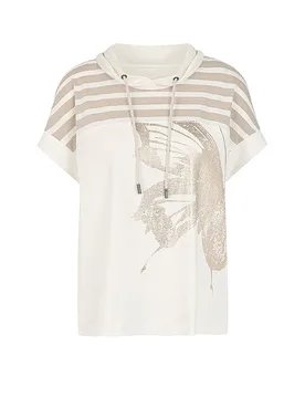 Marc Cain Blusenshirt bianco 34 - Marc cain - FashionsVida