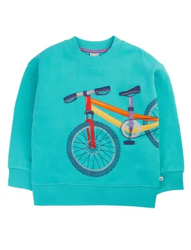 Kids 100% Organic Cotton Superb Stitch Sweatshirt - Frugi - FashionsVida