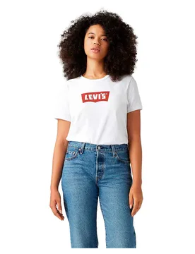 Maglietta A Maniche Corte Graphic Iconic Vintage Bw W/Co White S - Levi´s ® - FashionsVida