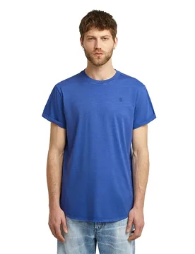 T-shirt à Manches Courtes Lash Racing Blue GD S - G-Star - FashionsVida