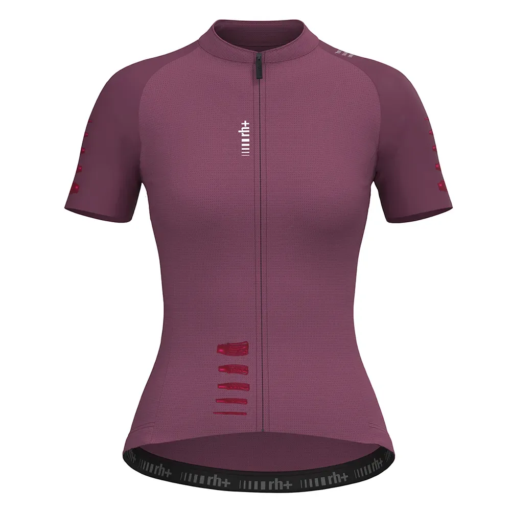 Maglia A Maniche Corte Aries Plum - rh+ - FashionsVida
