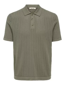 ONMOON REG 12 POLO KNIT NOO male - S - FashionsVida