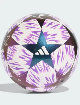 Pallone UEFA Champions League Final Club 5 White / Shock Purple - Adidas - FashionsVida