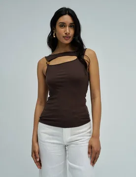 Top acanalado de mujer - Salsa Jeans - FashionsVida