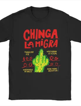 Streetwear T Shirt Summer Abolish Ice Chinga La Migra Fashion T-Shirts Cotton Tee Shirt for Men Y2K Classic Design Clothing - Aliexpress - FashionsVida