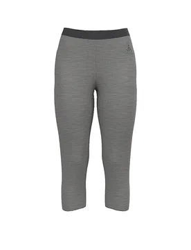 Pantaloni 3/4 da donna Merino 200 grigio S - Odlo - FashionsVida