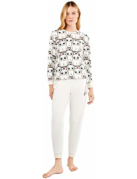Pijama de mujer de Harry Potter en tejido polar - Gisela - FashionsVida