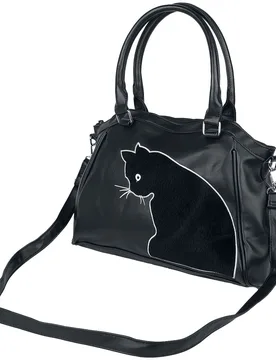 Gothic Handtasche - Sabrina - für Damen - schwarz - Frauen - female - Banned Alternative - FashionsVida