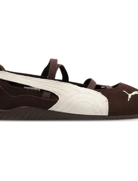 Speedcat Damen Sneaker - Braun - Größe 36 - Leder Brown 36 - Puma - FashionsVida
