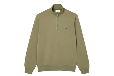 Fleece Half Zip - Sweatshirt-Crewneck - olive - Herren - Size: XL