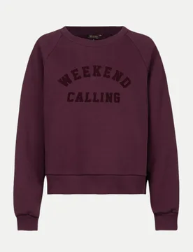 Sweatshirt Siya Peached Violett M - Herrlicher - FashionsVida