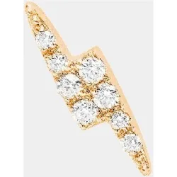 Pendiente individual Magic Touch de oro y diamante
