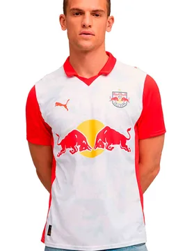 Salzburgo 25/26 primera equipacion camiseta de fútbol oficiales Blanco (M) - Puma - FashionsVida