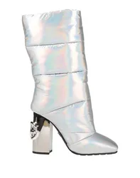 DOLCE&GABBANA Stiefelette Damen Silber 37 Damen
