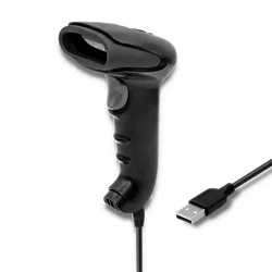Lecteur De Codes-barres 50868 Wireless Laser Scanner 1d 2d Black Black One Size unisex