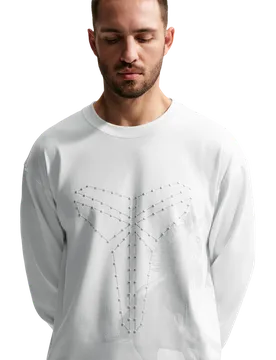 Kobe Herren T-Shirts - Weiß - Größe M - Baumwoll-Jersey White M - Nike - FashionsVida