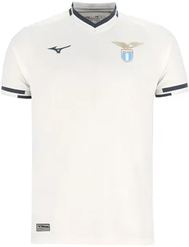 T-shirt à Manches Courtes Loin Lazio 25/26 White S - Mizuno - FashionsVida