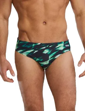 Durafast Elite Triadic Swimming Brief Green 34 Men - TYR - FashionsVida