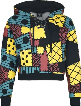 Disney Kapuzenpullover - Sally - S bis XXL - für Damen - Größe XL - multicolor - EMP exklusives Merchandise! - Frauen - female - The Nightmare Before Christmas - FashionsVida