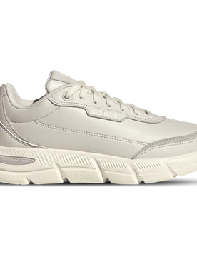 Cloudfoam Flex Smart Casual Damen Sneaker - Grau - Größe 36 2/3 - Leder Grey 36 2/3 - Adidas - FashionsVida