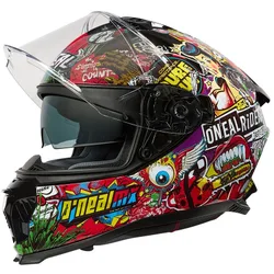 Casco Moto Integrale Challenger CRANK Multicolor V.25 taglia XL