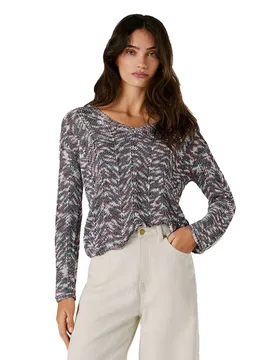 Pull à Col En V Koda Cranberry Pink S - Pepe jeans - FashionsVida