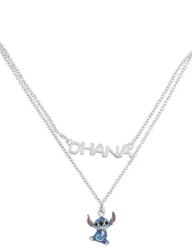 Pendentif Ohana Stitch Disney Silver One Size unisex - Peers Hardy - FashionsVida
