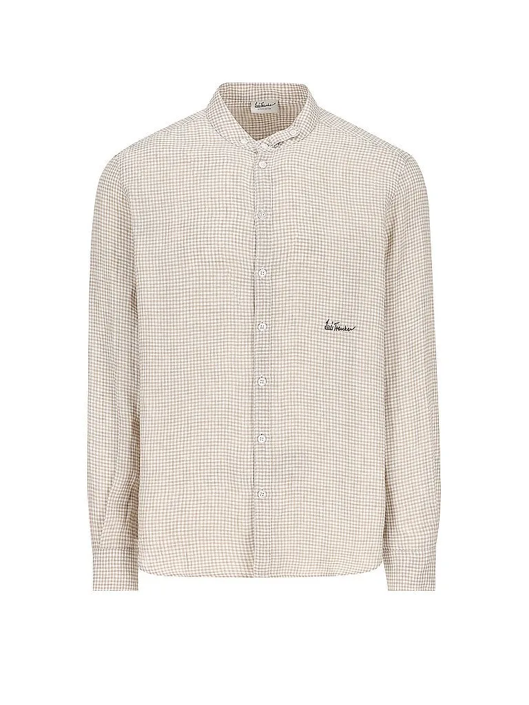 Trachtenhemd LUBERNET beige S herren - LUIS TRENKER - FashionsVida