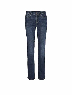 Jeans Straight Fit VMFLASH dunkelblau XS/L30 Damen - Vero moda - FashionsVida