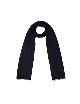Écharpe en cachemire bleu marine - Mouleta - FashionsVida