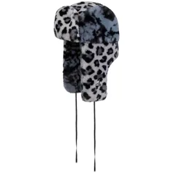 Wild Fake Fur Aviator Hat by - grey - Damen - Size: S (54-55 cm)