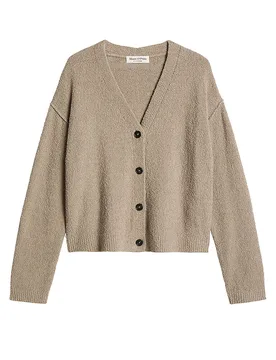 Cardigan marrón claro XL - Marc O'Polo - FashionsVida
