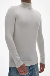 Pullover Dolcevita Bianco NBY8120W25 XL