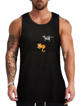 Sorry I can't I have plans with my Cats Tank Top Bodybuilding Tank Top Sleeveless Gym Fitness Shirt - Aliexpress - FashionsVida