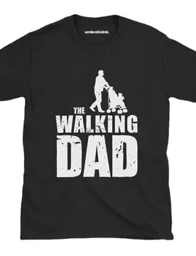 The Walking Dad Fathers T-Shirt Day Dad Joke Funny Womens Mens Summer Cotton O-neck T Shirt - Aliexpress - FashionsVida