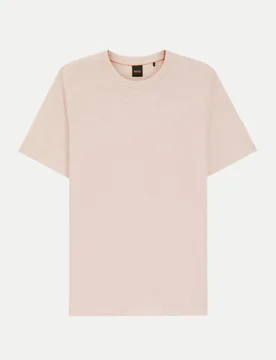 Orange T-Shirt mit Logo Tegood Rosa L - BOSS - FashionsVida
