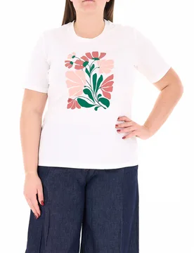T-shirt girocollo PANNA L - PERSONA by MARINA RINALDI - FashionsVida
