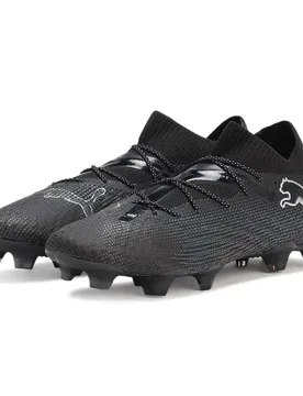 Chaussures De Football Future 7 Ultimate Fg/ag Black / Silver Gray / Shadow Gray EU 36 - Puma - FashionsVida