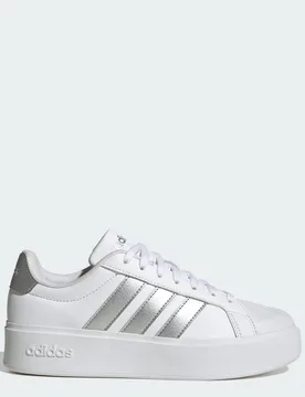 Scarpe STREETTALK BOLD 37 1/3 Cloud White / Silver Metallic / Core Black - Adidas - FashionsVida