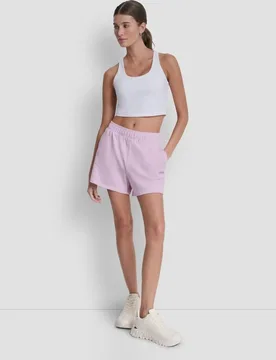 Short de mujer con logo metallic bubble - DKNY Jeans - FashionsVida